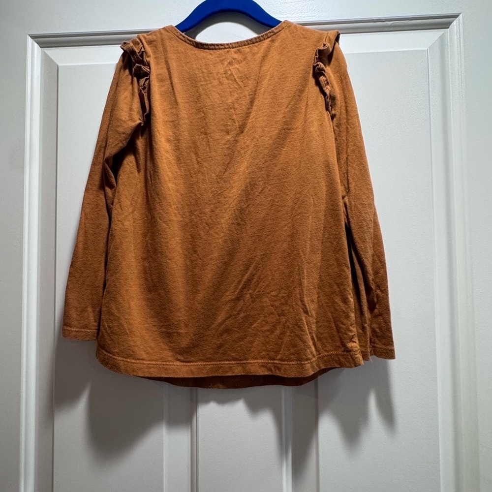 ☀️Carter's Tan Long Sleeve Top for Kids - Picture 2 of 3